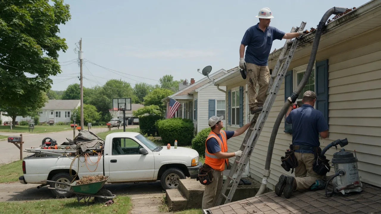 Gutter Installation in New Knoxville, OH near me